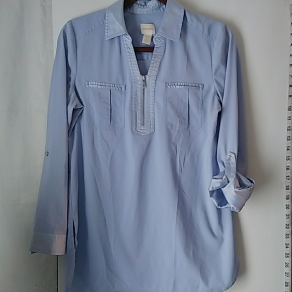 Blue Chicos Top - Picture 2 of 8